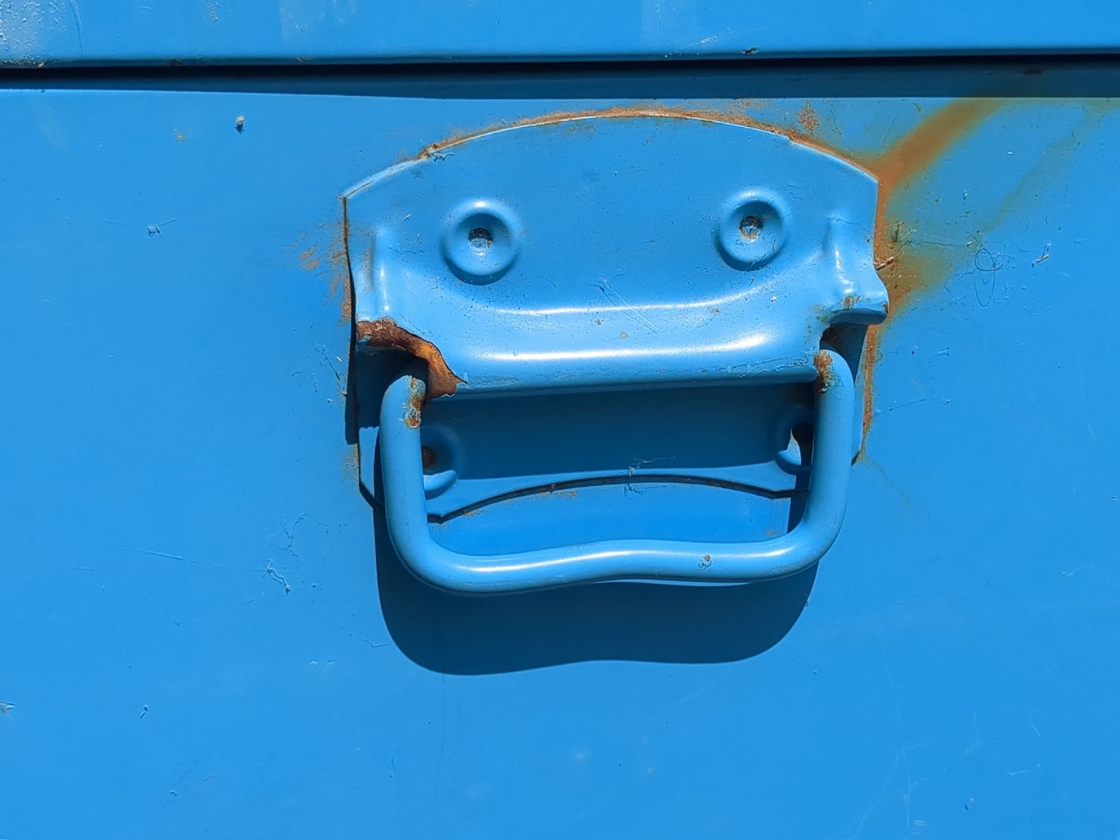 Recipients et similaires: Blaue Metall/Blech Werkzeug Box – D'occasion à Reutigen par pe.sp 5