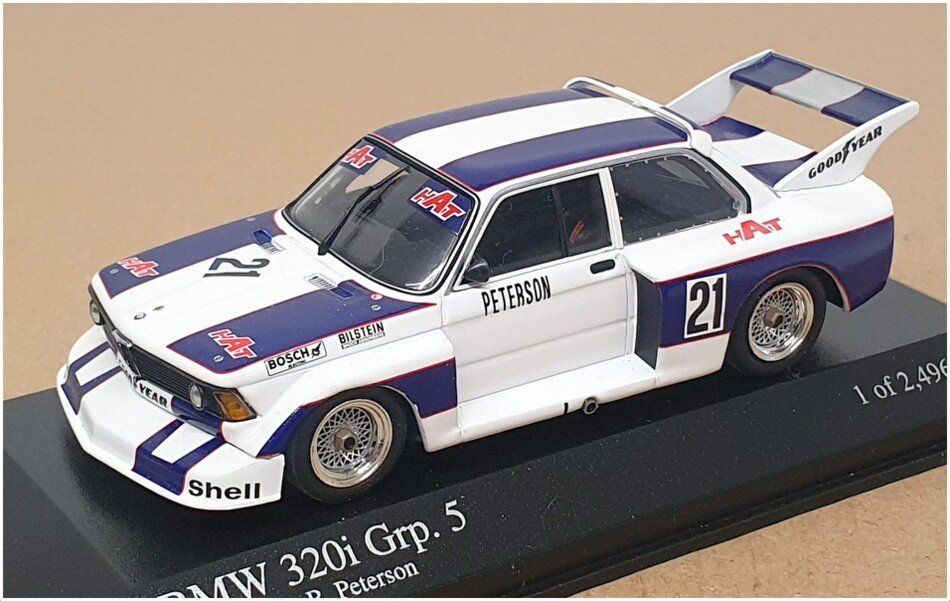 BMW Modellini d'auto: BMW 320i Grp.5 (DRM 1977) – Nuovo e nell'imballaggio originale da Flawil venduto da Imperiosud