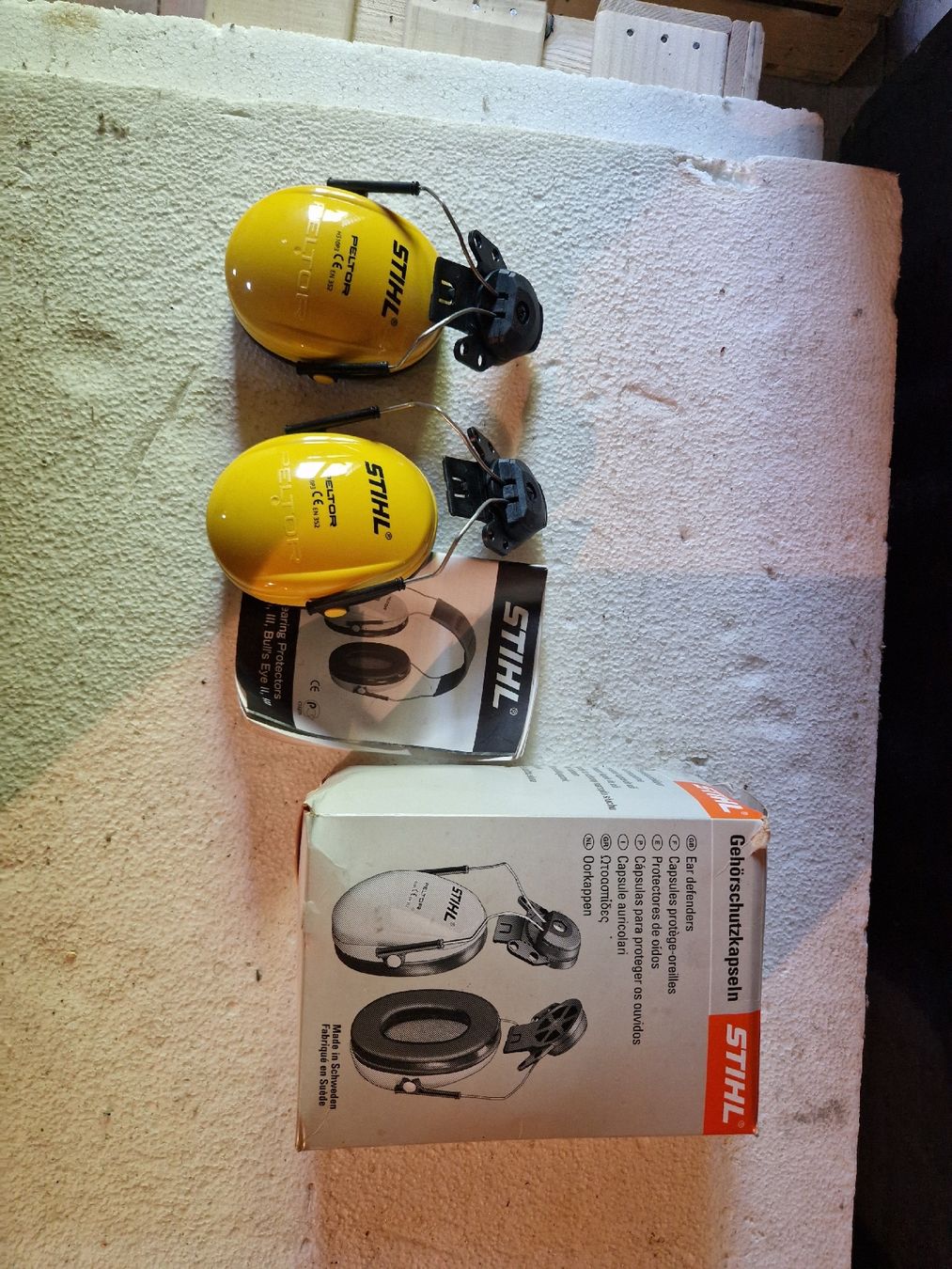 Stihl Seghe: Gehörschutzkapsel – Nuovo (secondo la descrizione) da Oberhof venduto da Radazi