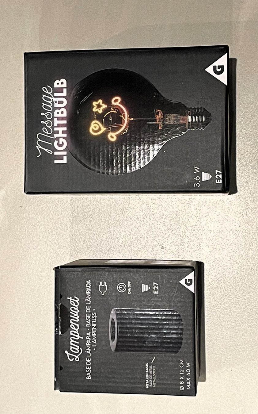 Lampade: Tischlampe Smiley Neu – Nuovo e nell'imballaggio originale da Neuenhof venduto da joetapdance 2