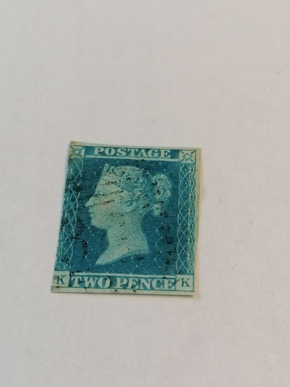 Tous les timbres: Two pence blue 1841 Platte 3  – D'occasion à Happerswil par tschergi