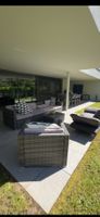 Gartenliege (Lounge)Kunststoff braun gebraucht guter Zustand