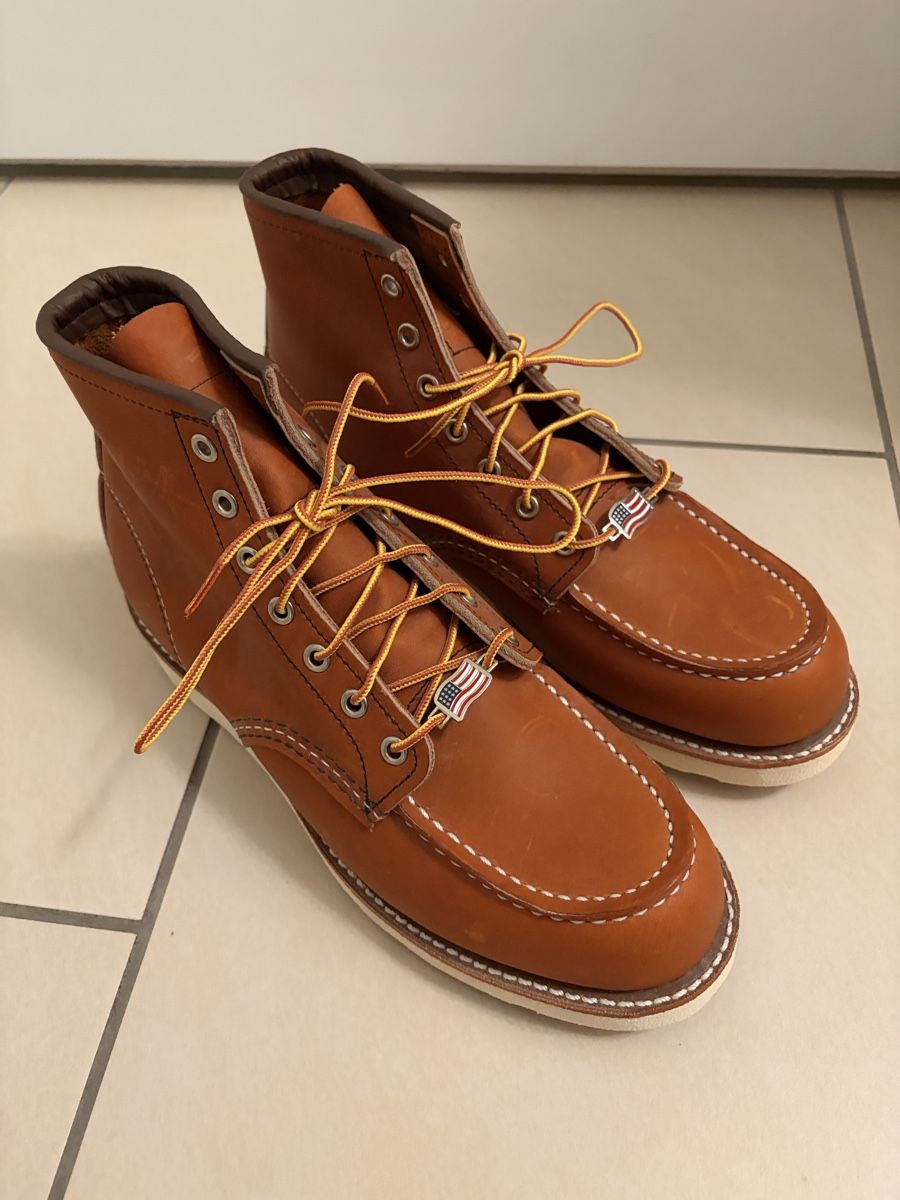 Red Wing Herrenschuhe: Red Wing Moc Toe 875 - Grösse 42 - neu – Neu (gemäss Beschreibung) aus Weisslingen von quarktasche