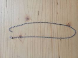 Silber 925 Panzer Halskette 40 cm / 2 mm