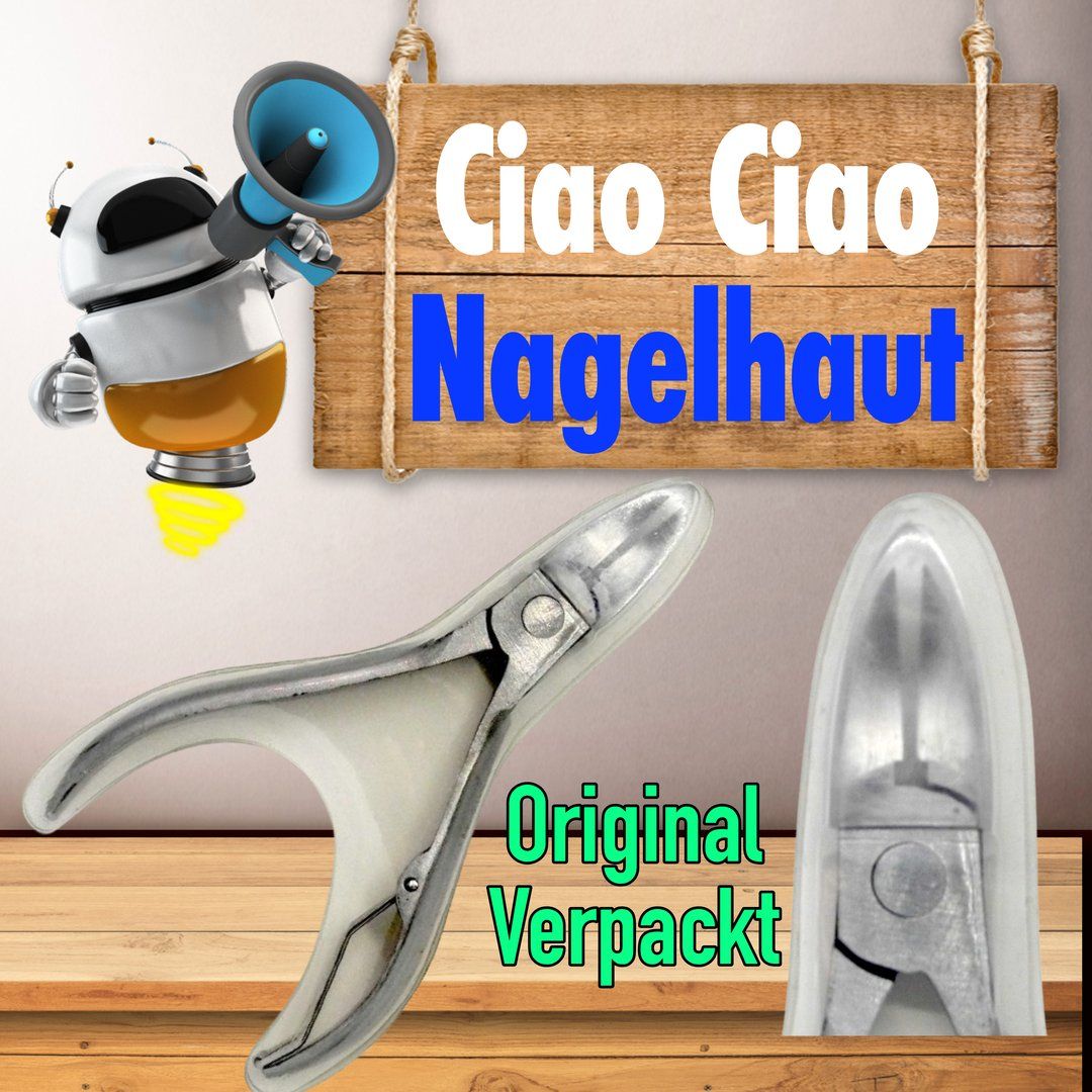 Unghie finte: Nagelhaut-Zange 10.5cm / 2cm – Nuovo e nell'imballaggio originale da Schiers venduto da Heluma