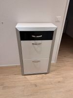 Schuhschrank Weiss Schwarz mit Schublade guter Zustand