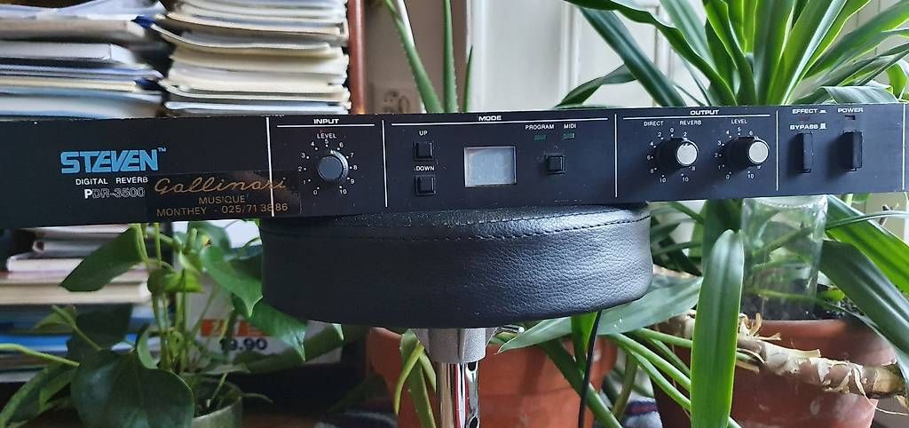 Strumenti musicali: Steven PDR 3500 digital reverb – Usato da St. Imier venduto da Lautar_Vega 2
