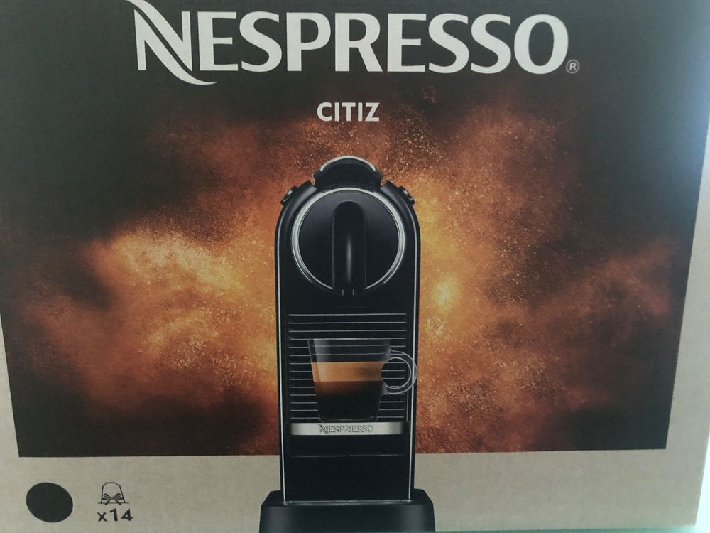 Nespresso Citiz black Kaffeemaschine - originalverpackt | Kaufen auf ...