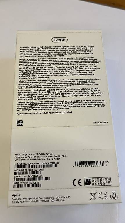 Handys / Smartphones: iPhone 11 - 128GB - weiss – Gebraucht aus Guntershausen von Coast 1