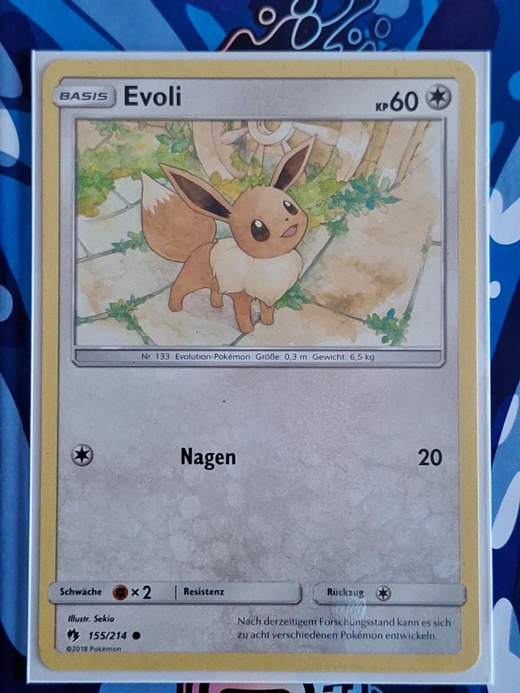 Pokémon Sammelbilder & Trading cards: Evoli - Lost Thunder #Ord17 – Gebraucht aus Altstätten SG von GGsGameshop