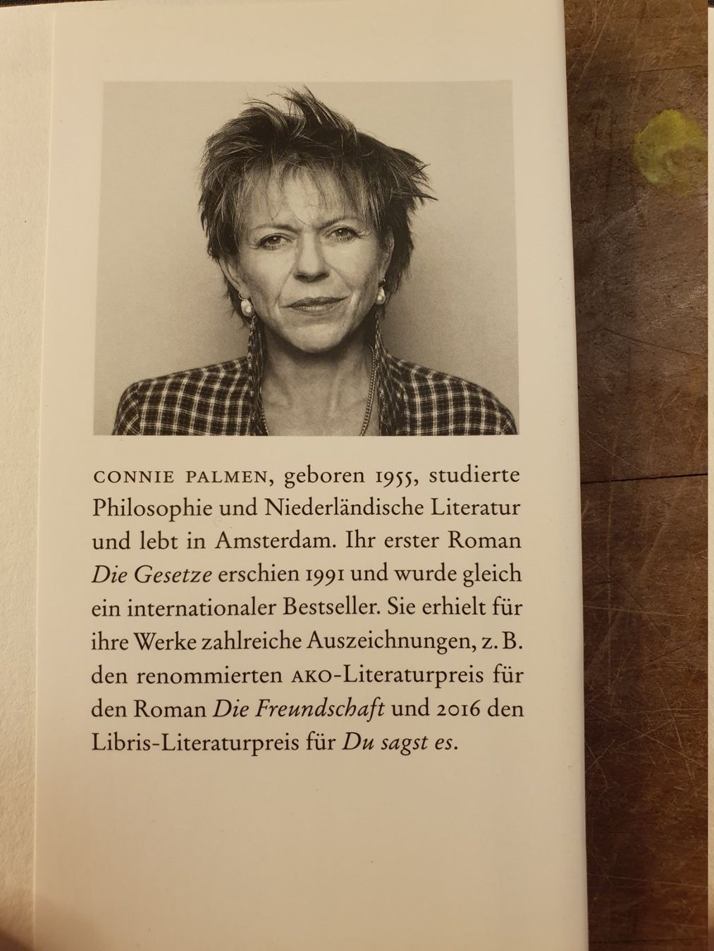 Libri: Du sagst es - Connie Palmen – Usato da Zürich venduto da loosebone 9