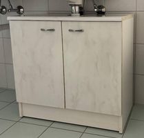 2 Badezimmermöbel weiss, guter Zustand