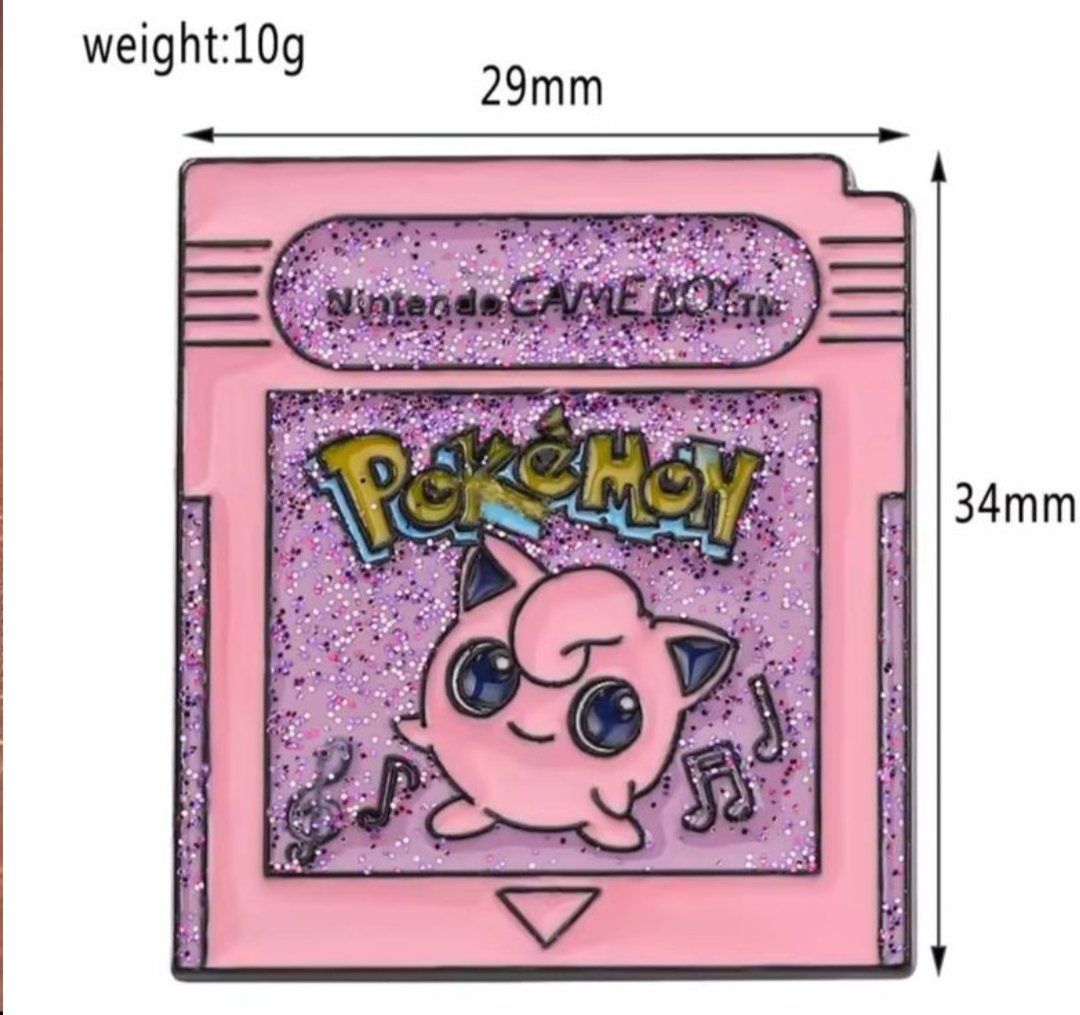 Placchette & Badge: Pin Pokémon Gameboyspiel mit Pummeluff – Nuovo (secondo la descrizione) da Köniz venduto da Pinscollect 1