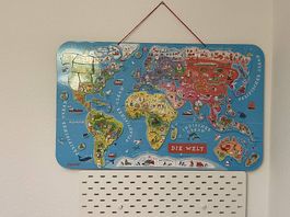 Magnetische Weltkarte von Janod