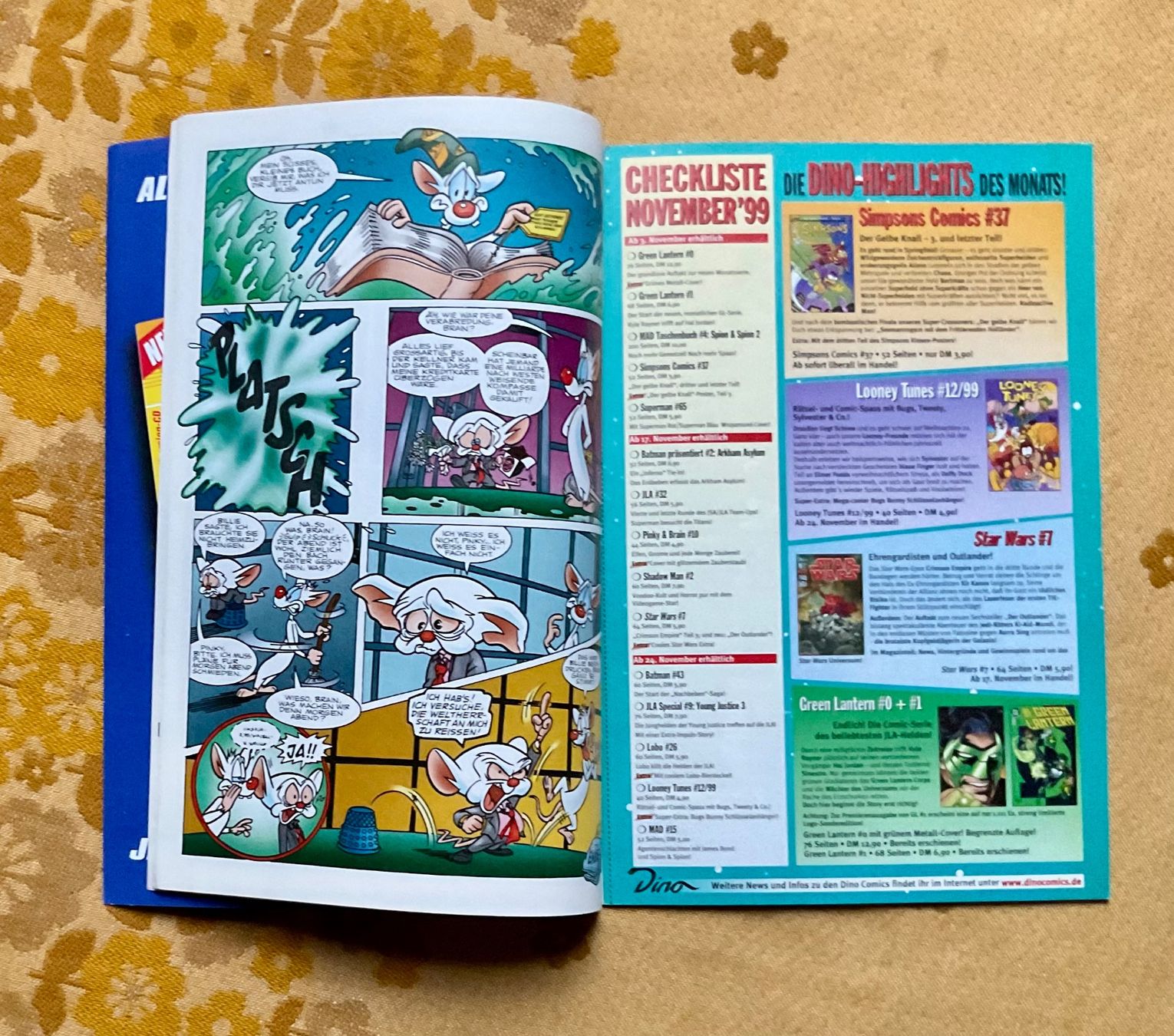 Fumetti: Pinky und Brain Heft Nr 10 von 1999 – Usato da Endingen venduto da nathan05 4