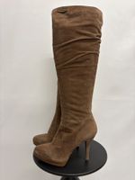 GP per Not Wildleder Stiefel braun Gr. 38 Plateaustiefel