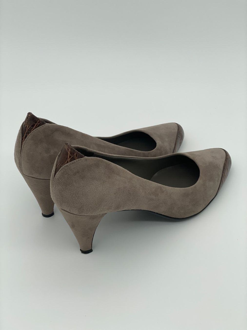 Jil Sander Scarpe da donna: Jil Sander Suede Pump EU 39 Braun – Usato da Zürich venduto da shoe_shop 3