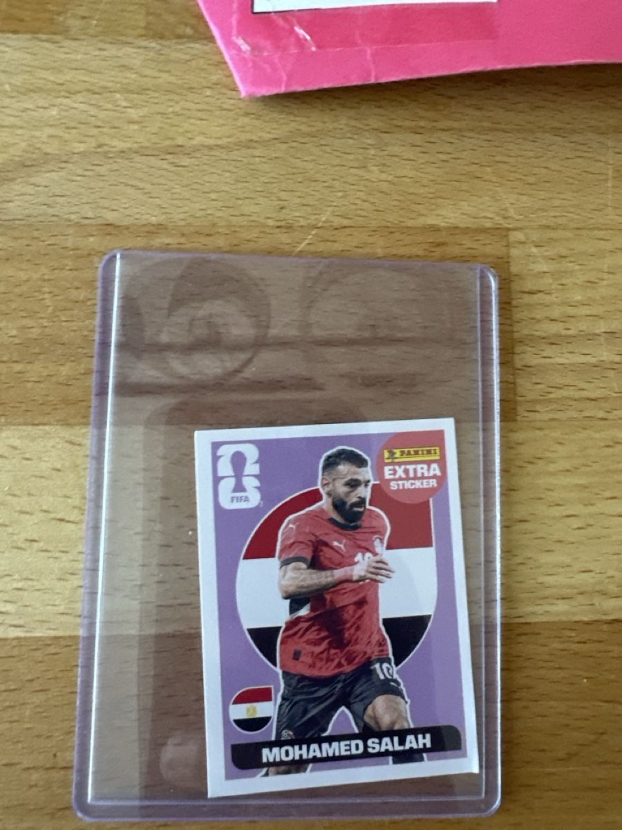 Panini Carte collezionabili: Mohamed salah lila – Nuovo e nell'imballaggio originale da Bülach venduto da Getu5