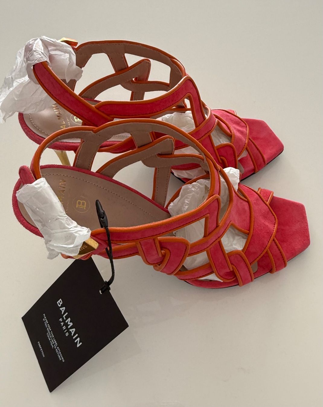 Balmain Scarpe da donna: Neue Balmain Urania suede sandals – Nuovo (secondo la descrizione) da Sins venduto da Ausmistgirl 1