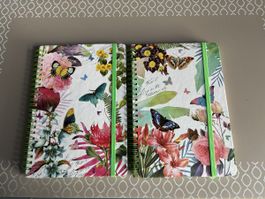 2x Notizbuch mit je 60 Seiten