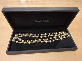 Wunderschöne lange Swarovski Halskette