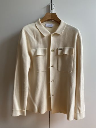 Strickjacke Scotch & Soda Creme Grösse L gebraucht