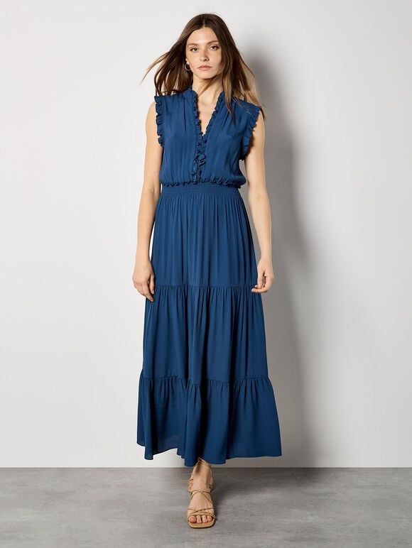 Vestiti: Apricot Viscose Midi Dress – Usato da St.Josefen venduto da lop_lh8d