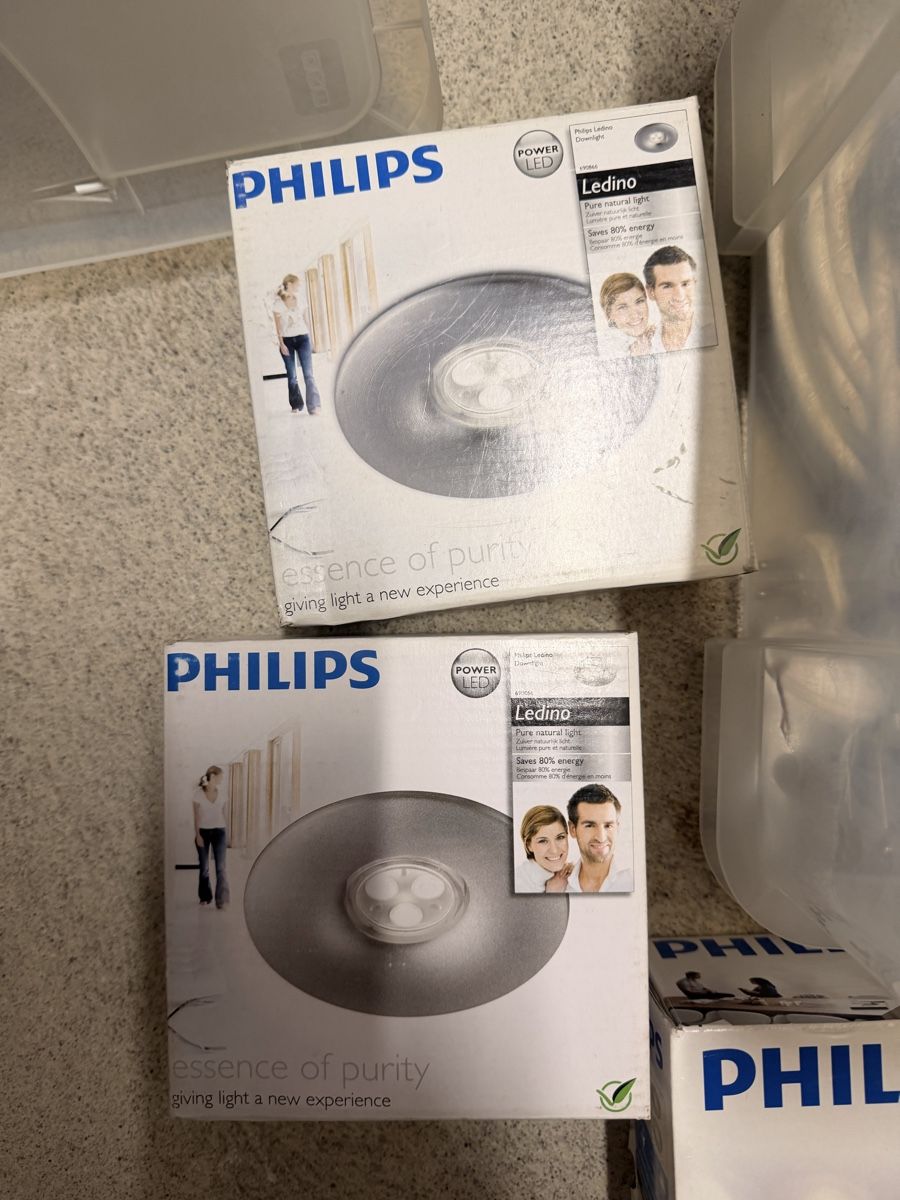 Philips Lampadari & plafoniere: Philips LED Einbaustrahler Ledino Set 14 Stk. – Nuovo (secondo la descrizione) da Zürich venduto da SwissBiker24 4