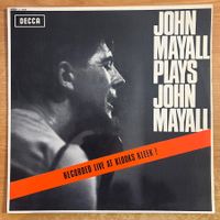 John Mayall - Plays John Mayall / UK-Press. 1967