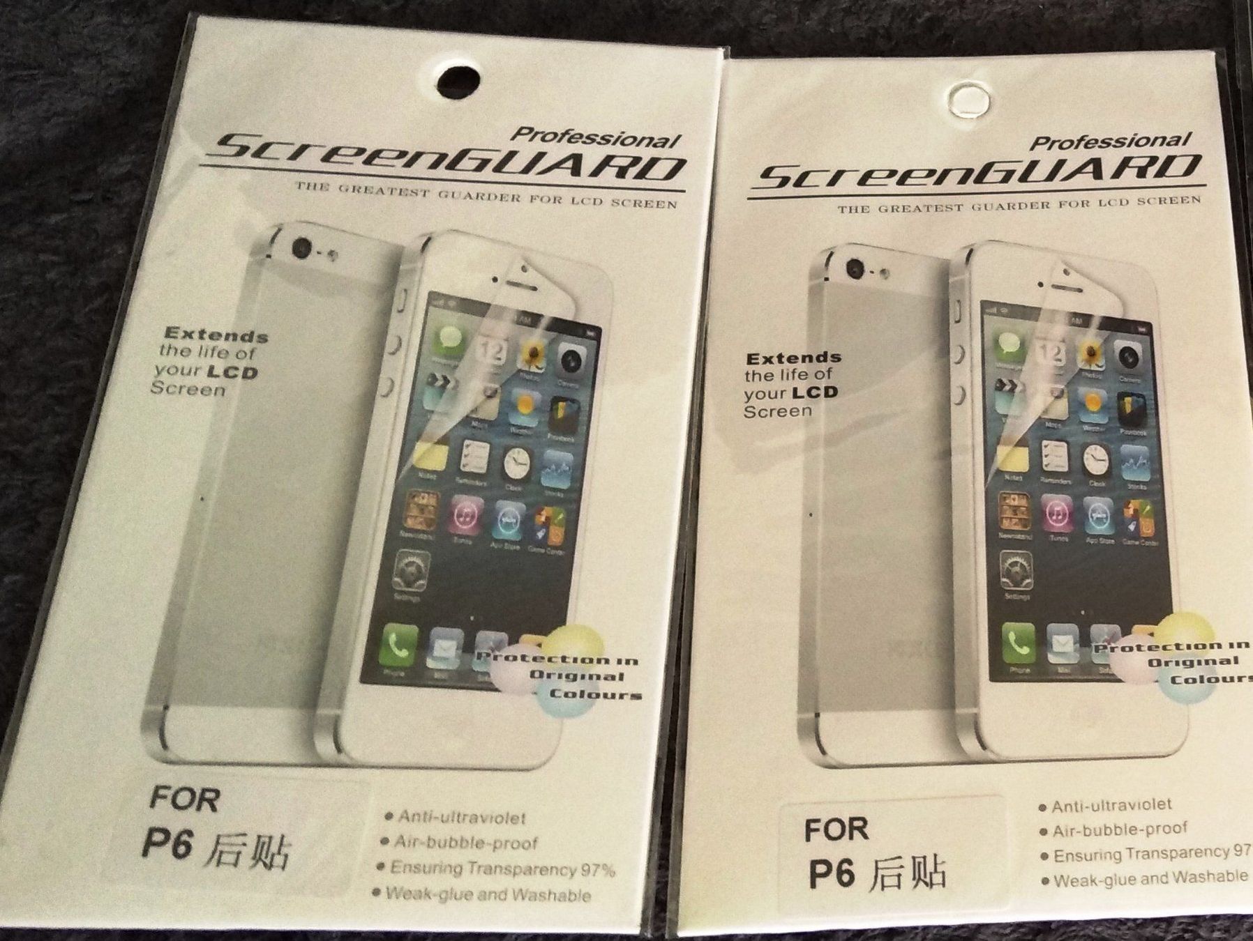Lackretusche & Schutzfolien: Neu! 2x Schutzfolie Huawei P6 – Neu und originalverpackt aus Baar von NGA1982
