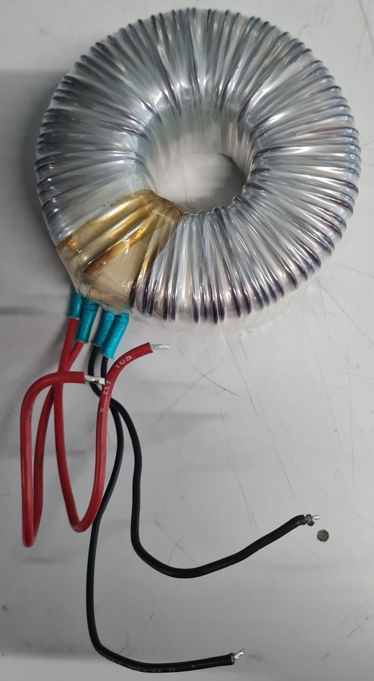 Componenti elettronici: Toroidal Trafo 220VA Prim:230V/Sec=26V/8A – Usato da Horw venduto da Arta20000