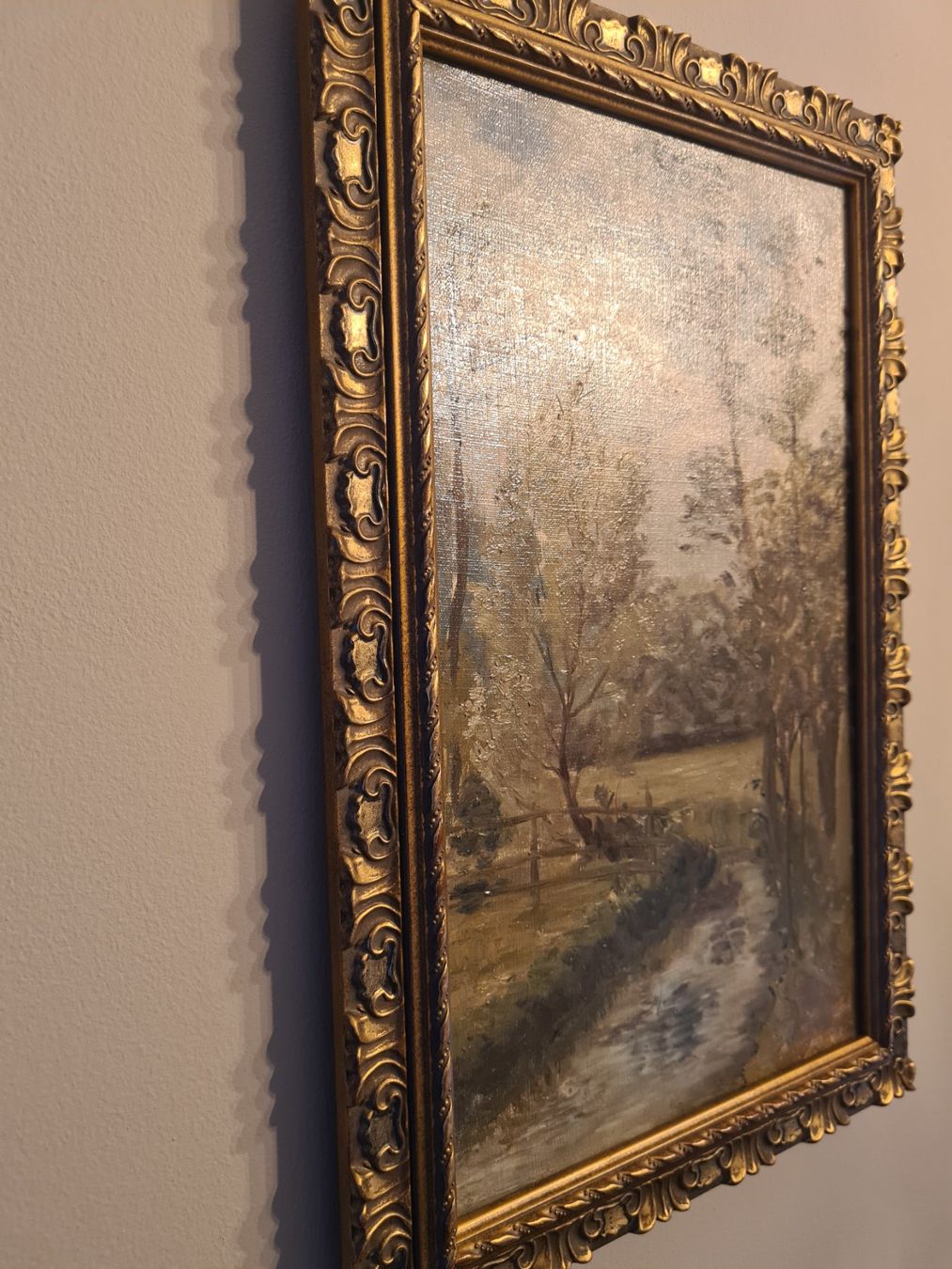 Tableaux: Schönes Landschaftsgemälde – D'occasion à Rotkreuz par Dobermann5 3