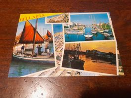Carte Postale Vintage Bellaria Italie - Souvenir d'été 1970