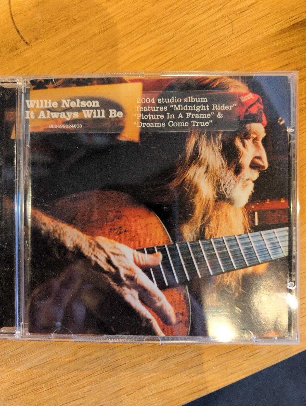 CD: Willie Nelson - It Always Will Be CD 2004 Studio Album Top – Usato da Calfreisen venduto da frupus