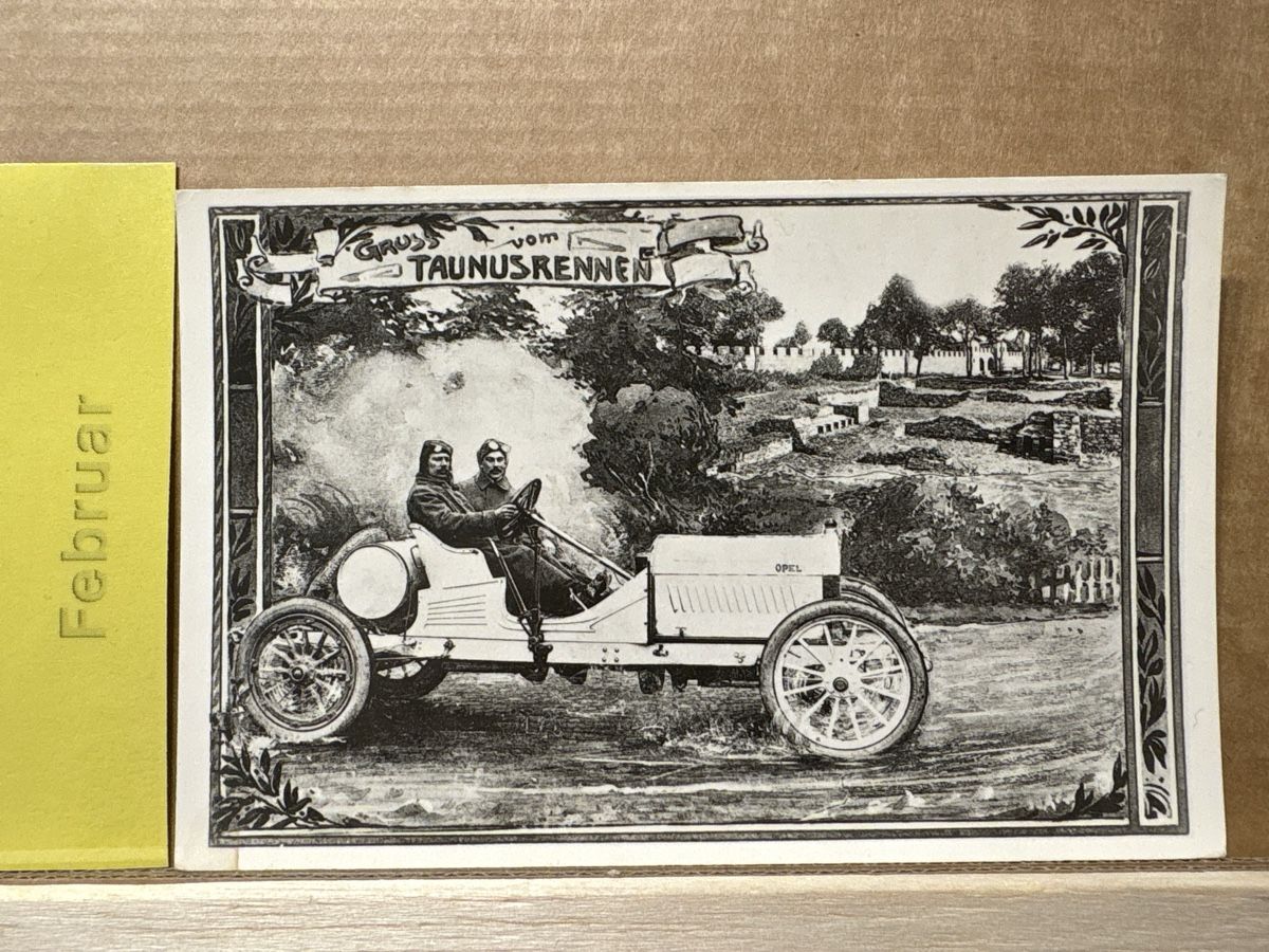 Cartoline postali: AK mit Bild von Taunusrennen – Usato da Rümlang venduto da Kartenpost1
