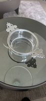 Coupelle en verre et étain 