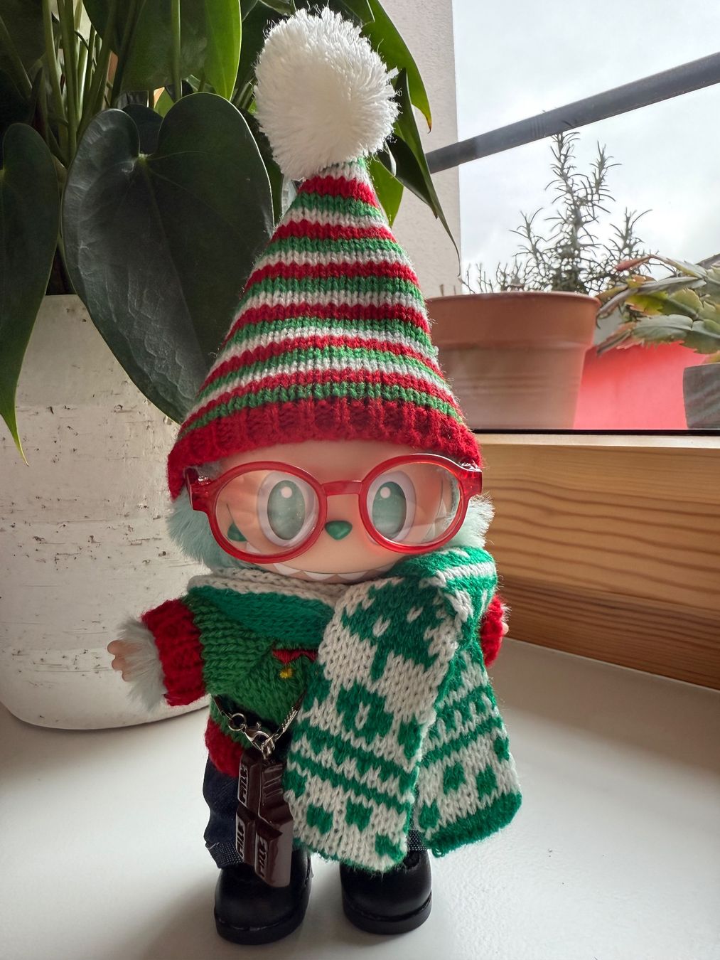 Pop Mart Statuette: Authentic custom Labubu SERENITY  Christmas is coming – Nuovo (secondo la descrizione) da Airolo venduto da MomTheBraggerStudio 5