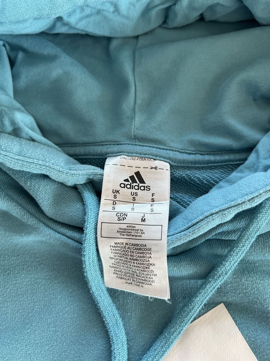 Adidas Maglioni & Felpe: Adidas Hoodie hellblau Gr. S – Usato da Untereggen venduto da Engeli80 3