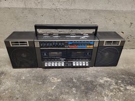 SANYO C35 Tape Deck AM/FM Radio In Boombox Ghetto-Blaster