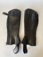 Schwarze Leder Chaps für Reitsport, Top Zustand