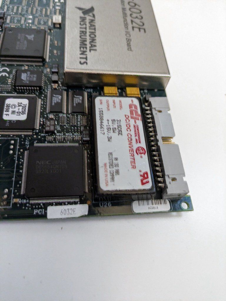 Mesurer: National Instruments PCI-6032e high-performance DAQ board – D'occasion à Sugiez par dbm_7l29 4