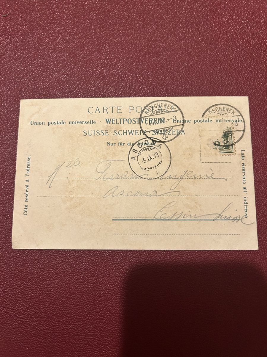 Cartes postales: Gotthardbahn 1903 – D'occasion à Breganzona par Milesbo 1