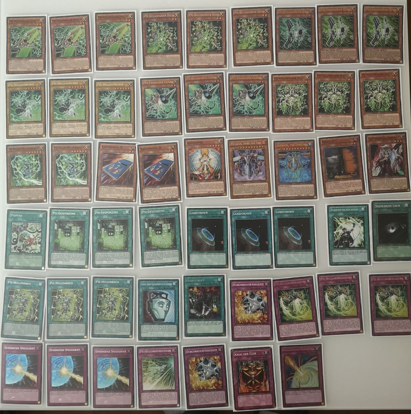 Yugioh Sammelbilder & Trading cards: Yugioh Psi Deck – Gebraucht aus Root von raffi.95