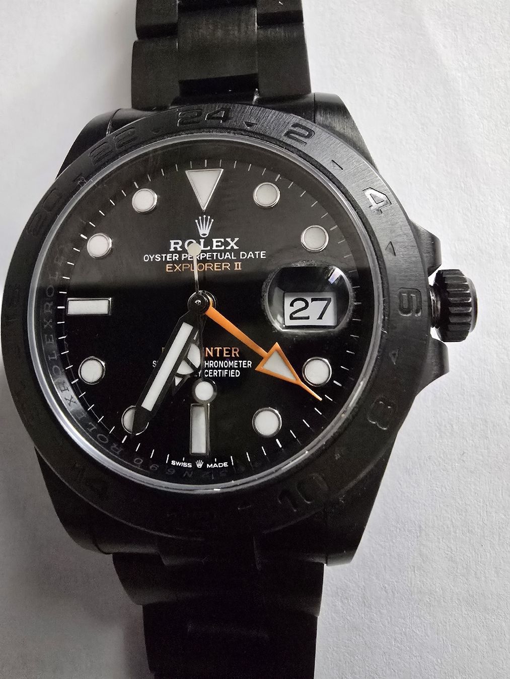 Rolex Orologi: Rolex Explorer II Styve McQueen Pro Hunter – Nuovo e nell'imballaggio originale da Winterthur venduto da inf_5yby 2