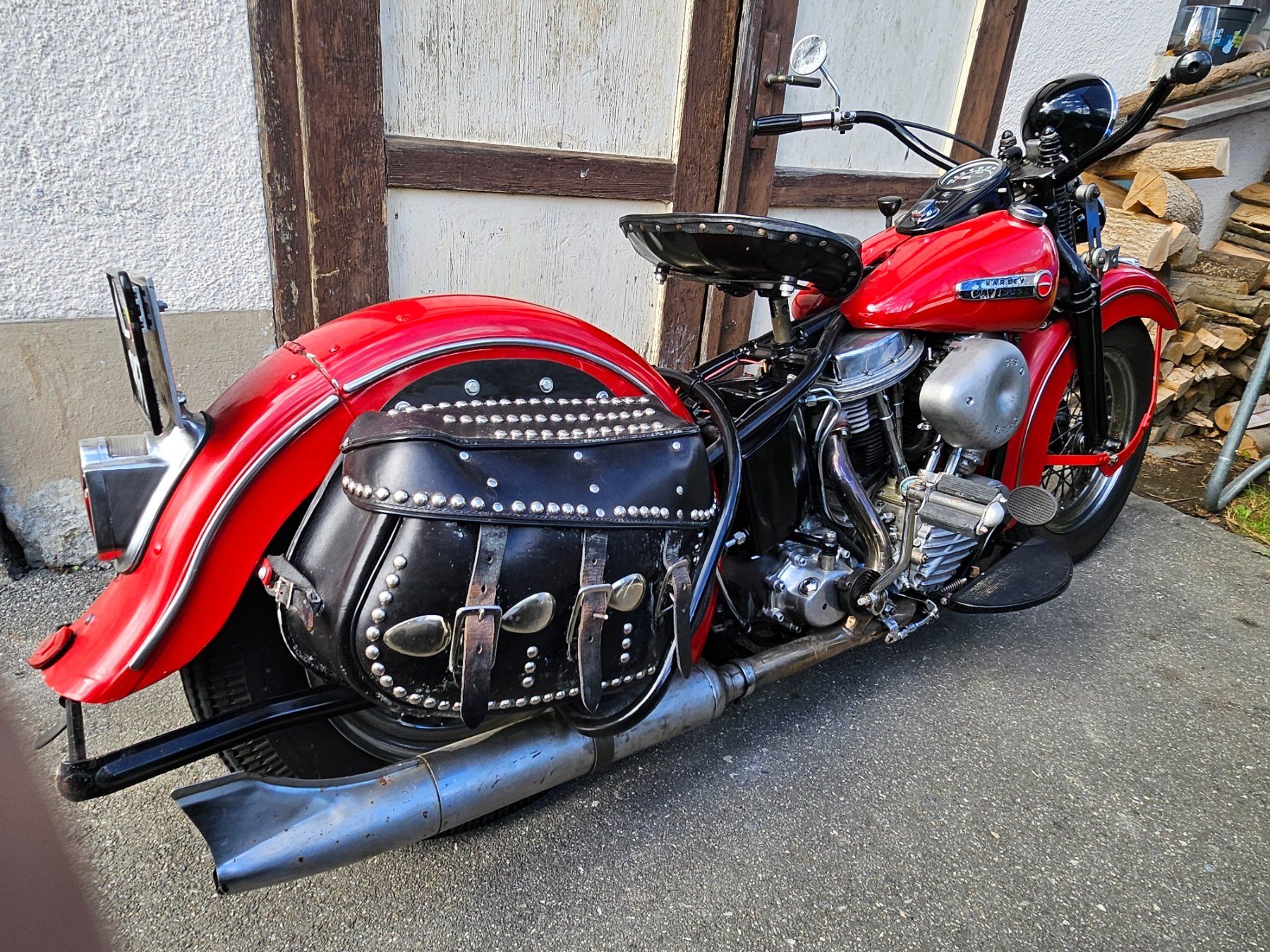 Harley-Davidson Altro: Panhead 48'er Springer – Usato da Ruggell venduto da CycleCorner 2