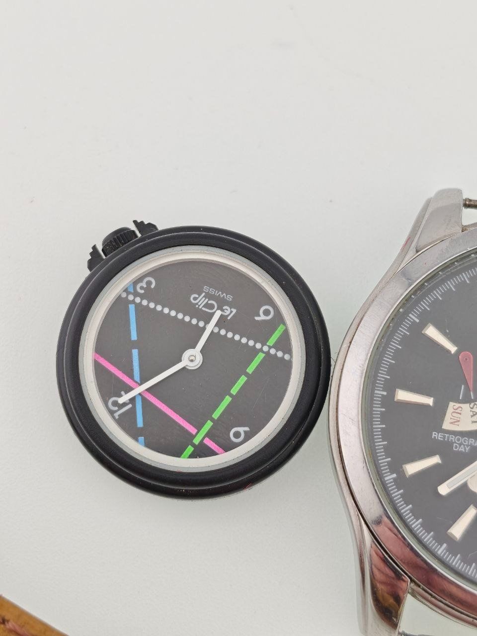 Uhren: 4  gebrauchte Quartz Uhren als Defekt oder Ersatzteillager – Defekt aus Bassersdorf von antikvintage 5
