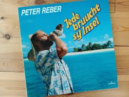 Peter Reber - Jede bruucht sy Insel Schallplatte, Top! (56)