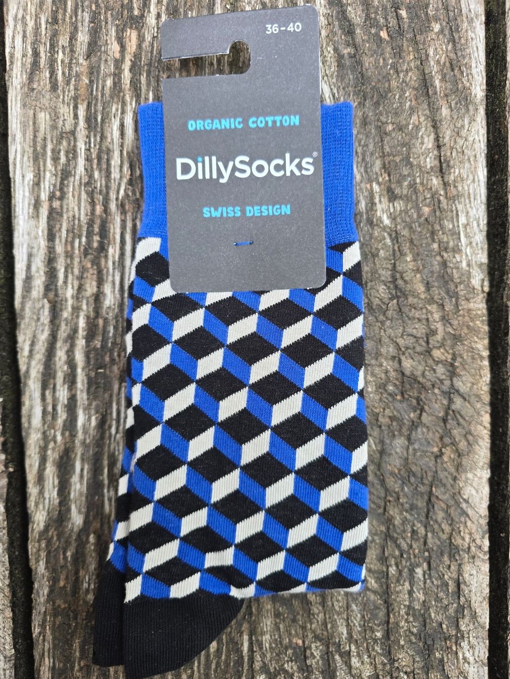 Calze: DillySocks "Robotic Dice" Gr. 36-40 - Neu & Original! – Nuovo e nell'imballaggio originale da Romanshorn venduto da Rachacha