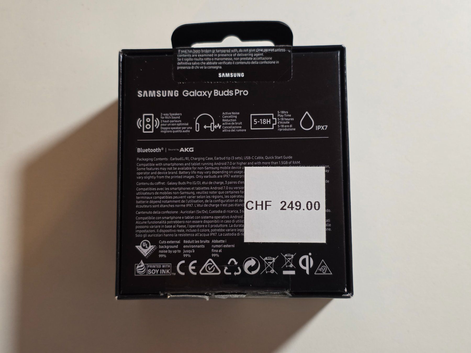 Samsung Cuffie: Samsung Galaxy Buds Pro, OVP – Nuovo (secondo la descrizione) da Wallisellen venduto da SkipG45 1
