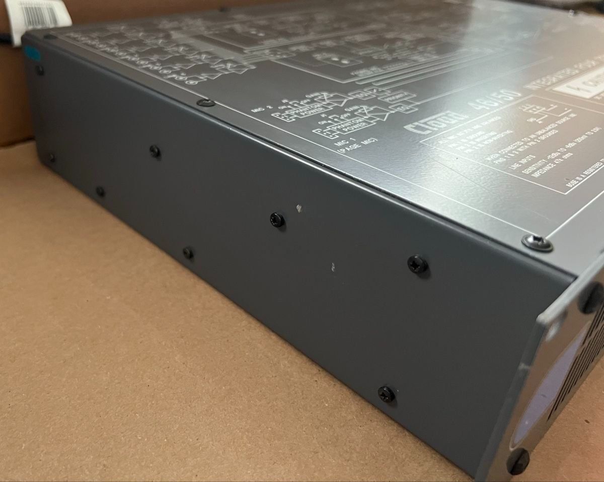Amplificatori: Cloud 46/50 4 Zone 50W Integrated Mixer Amplifier inkl. 100V – Usato da Basel venduto da Upps_23 7